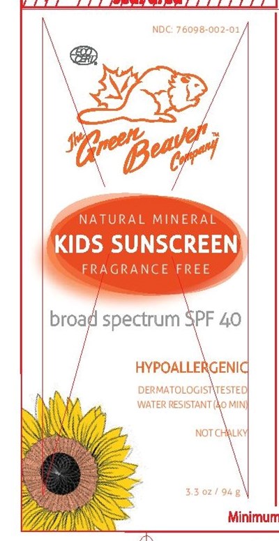Kids Sunscreen (Spf 40 Kids Us   Final Label Pdp)
